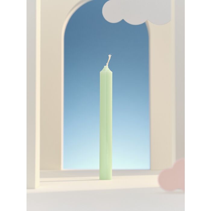 Bougies La Francaise Dinner Candle - Pastel Green